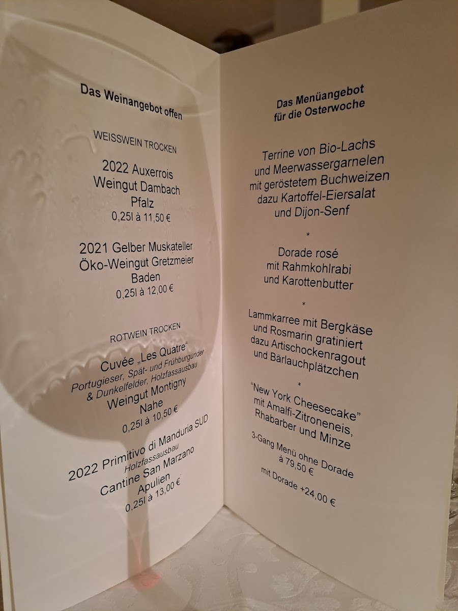 Menu La Cuisine Mario Kalweit-1