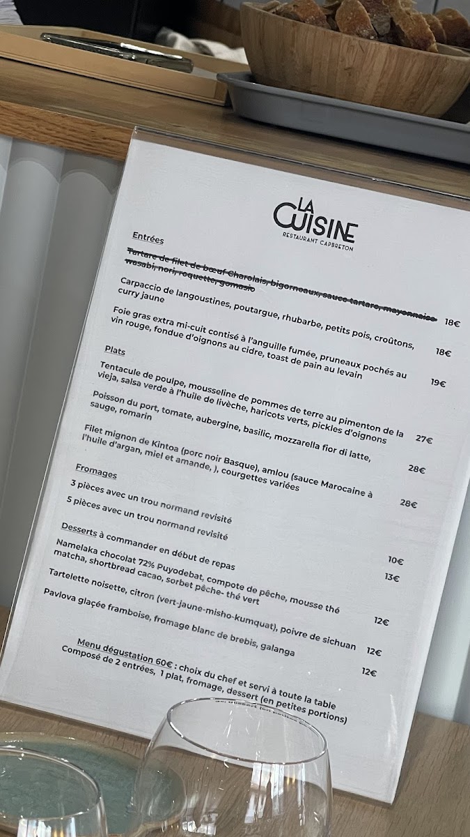 Menu La Cuisine-2
