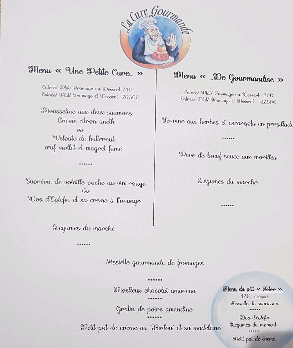 Menu La Cure Gourmande-7