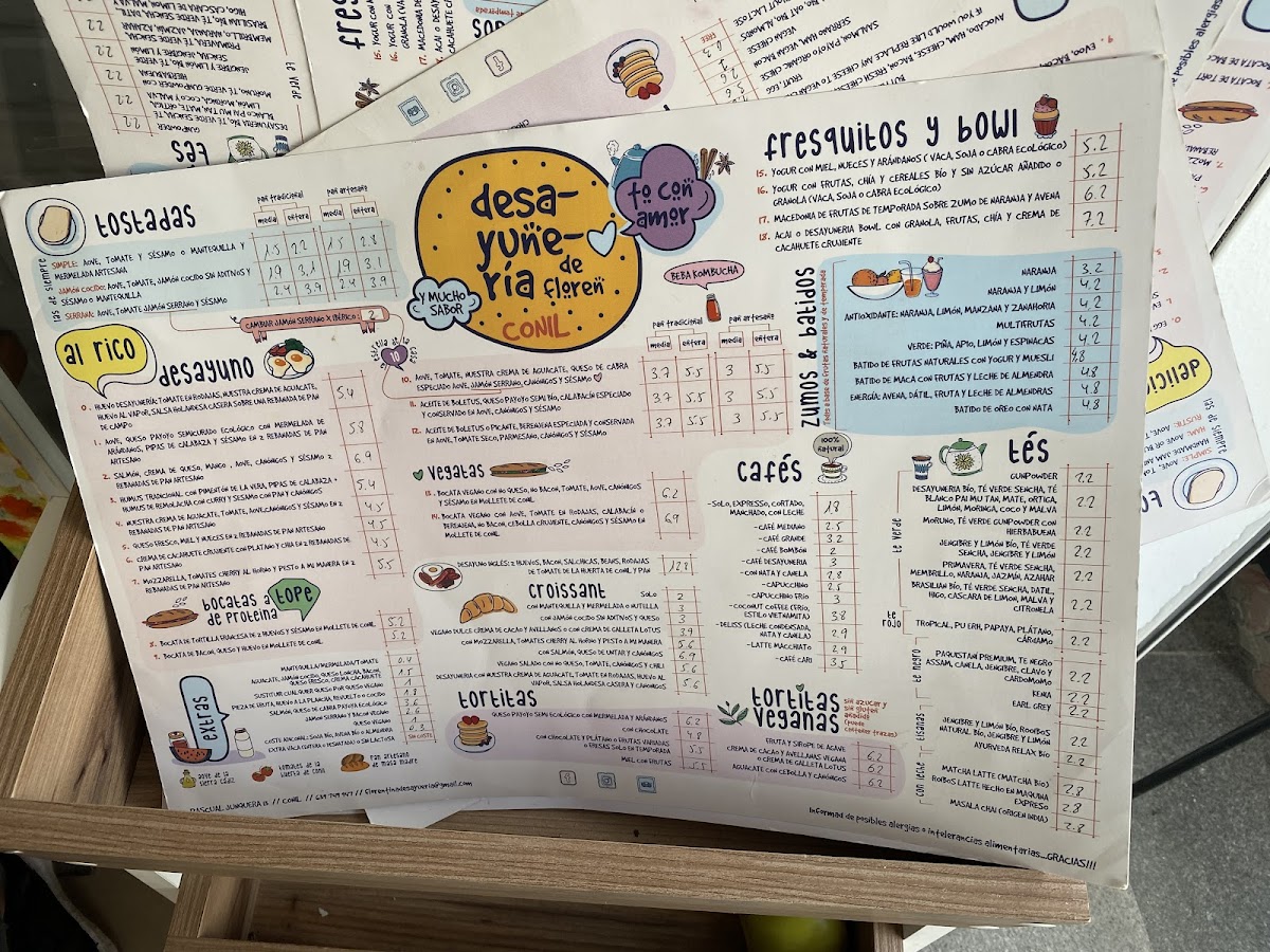 Menu La Desayunería De Floren-5
