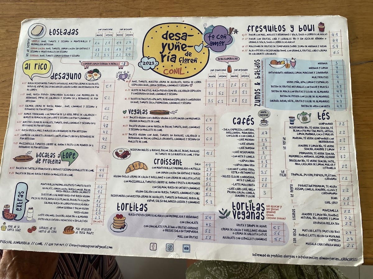 Menu La Desayunería De Floren-6