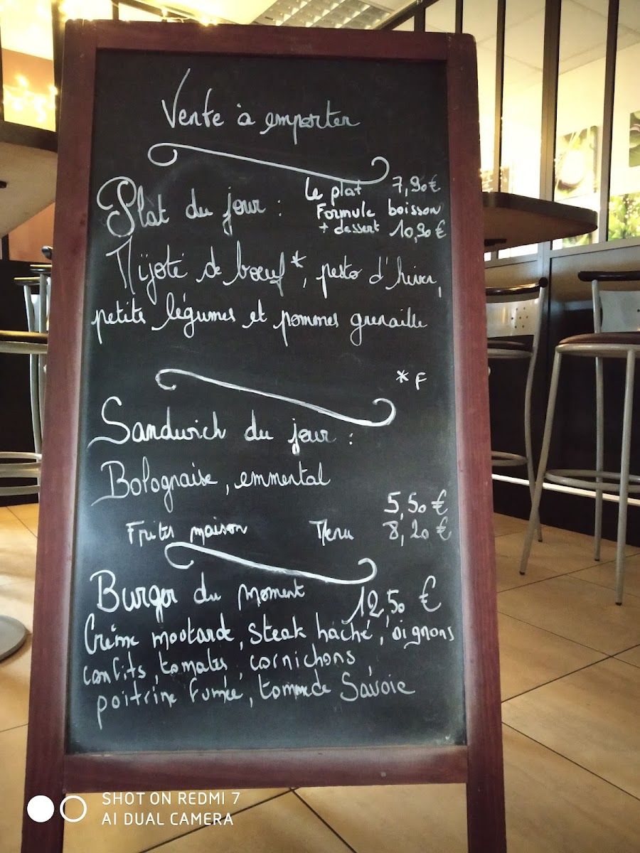 Menu La Détente | Restaurant | Rennes - Vezin-4