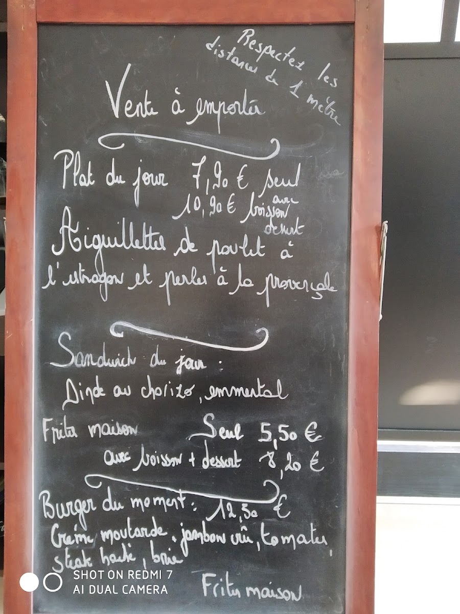 Menu La Détente | Restaurant | Rennes - Vezin-7