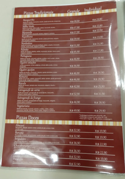 Menu La Dirna Restaurante & Pizzaria - Tauste Rio Branco-2