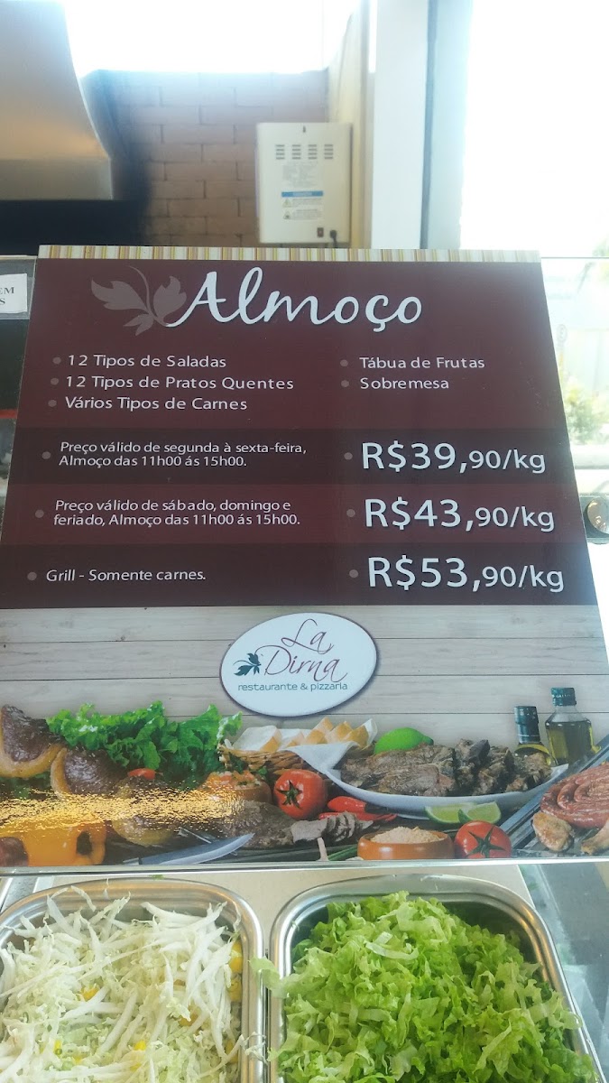 Menu La Dirna Restaurante & Pizzaria - Tauste Rio Branco-3