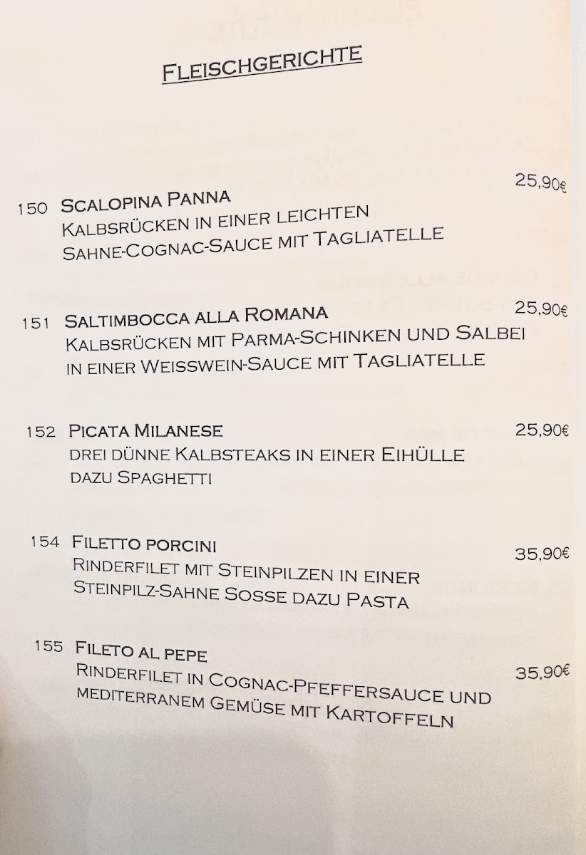 Menu La Dolce Vita Da Sergio-5