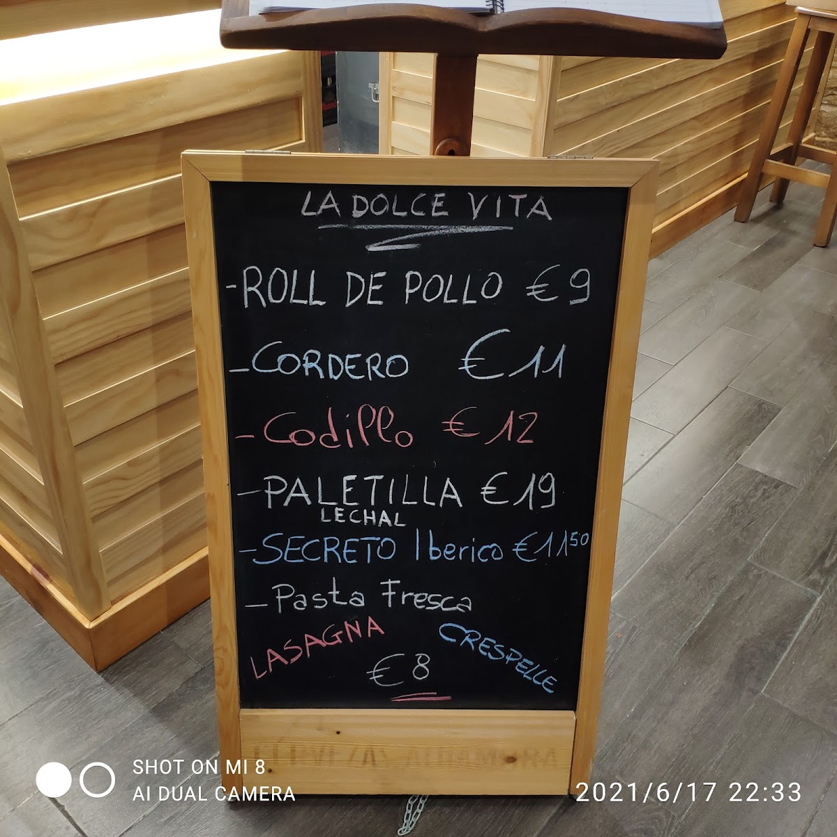 Menu La Dolce Vita Gastrobar : Pizzeria-8