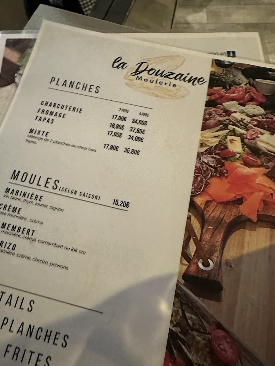 Menu La Douzaine-1