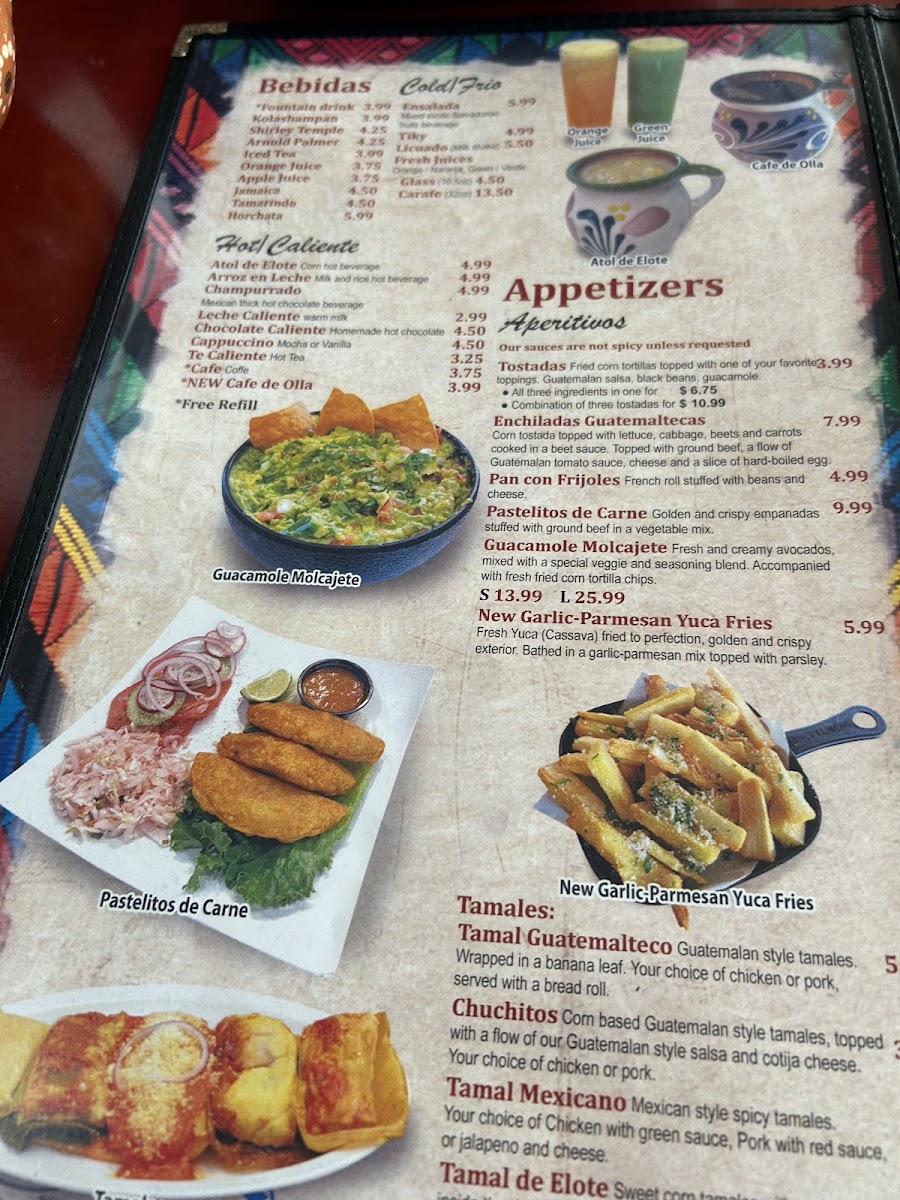 Menu La Esperanza Restaurant & Bakery-10