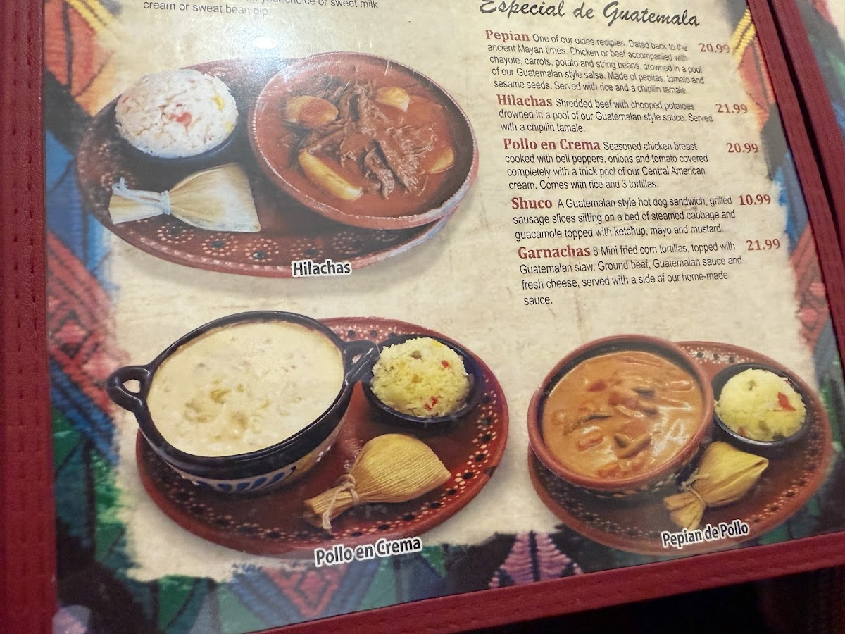 Menu La Esperanza Restaurant & Bakery-8