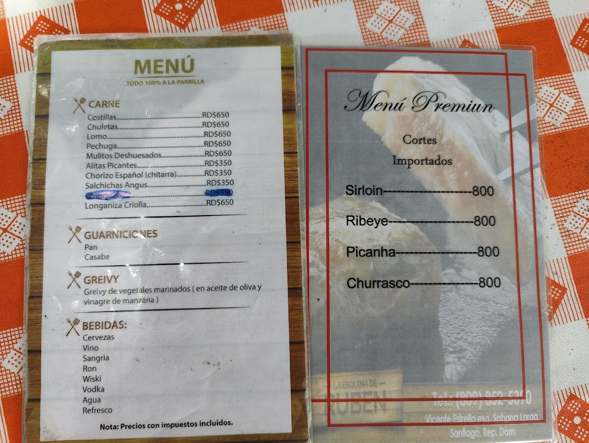 Menu La Esquina De Ruben Food-1