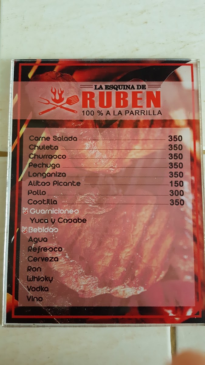 Menu La Esquina De Ruben Food-2