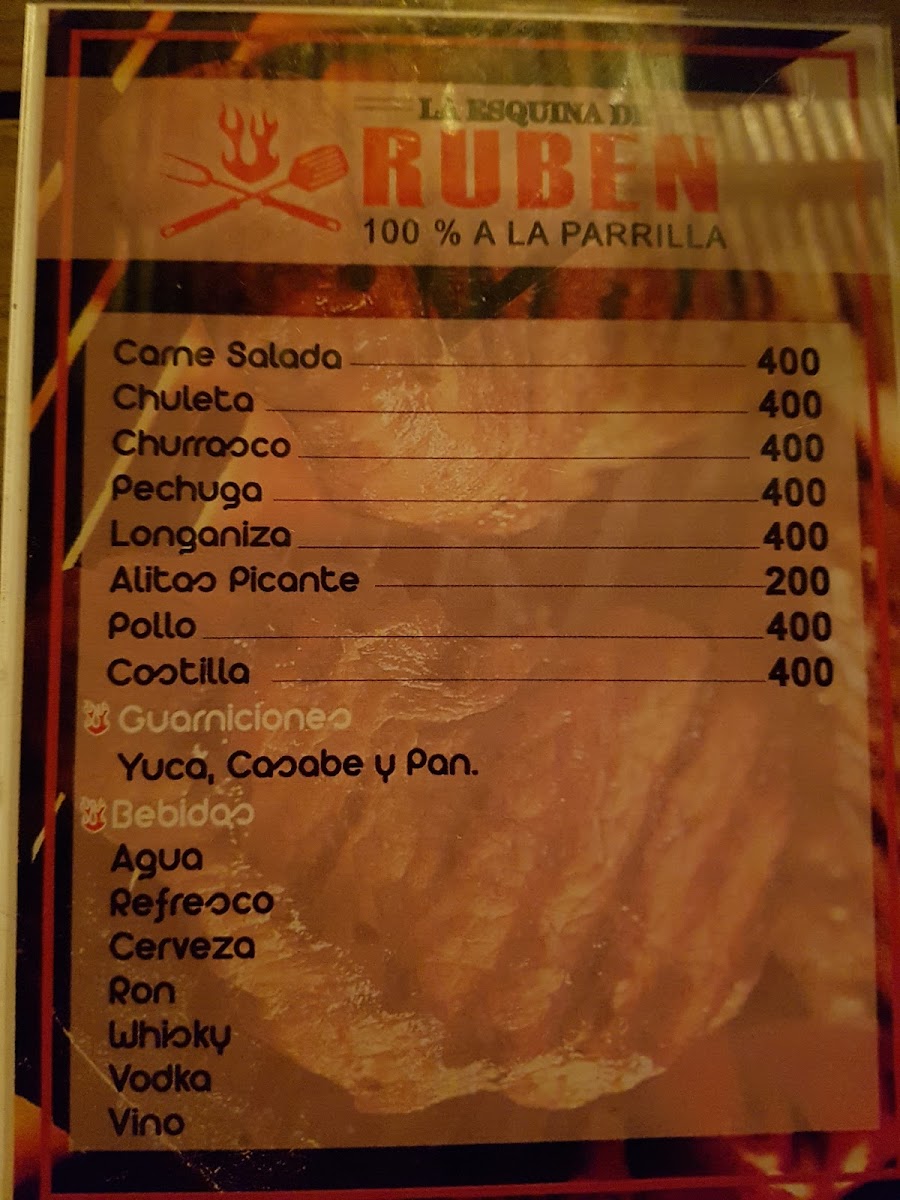 Menu La Esquina De Ruben Food-3