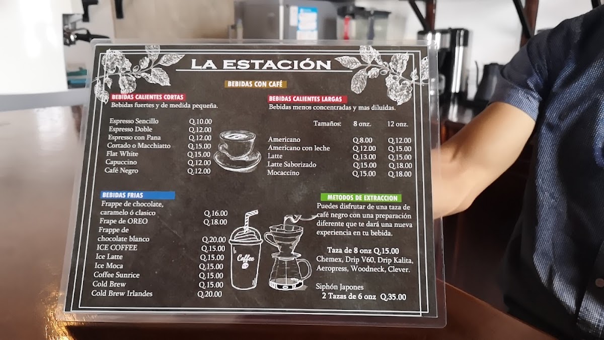 Menu La Estación Coffee Shop-2