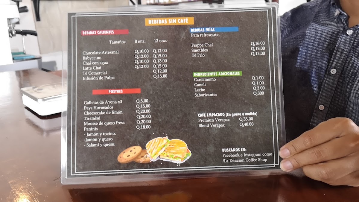 Menu La Estación Coffee Shop-3