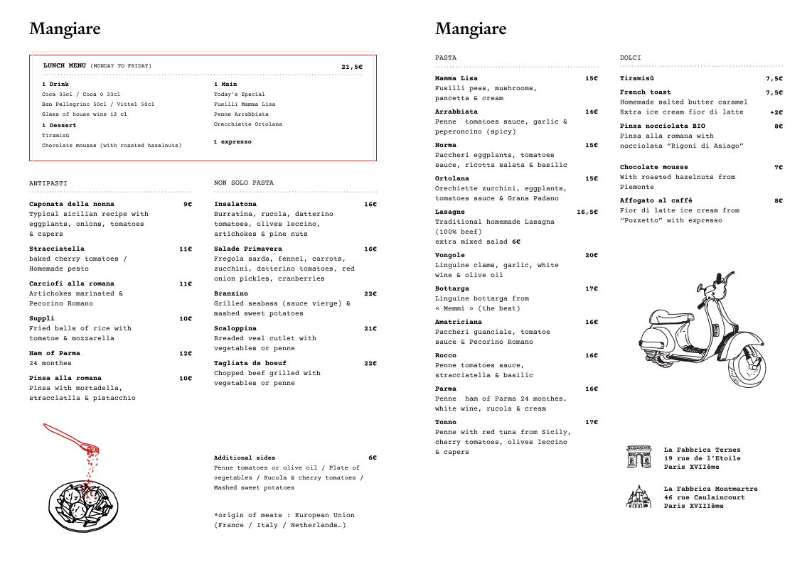 Menu La Fabbrica Saint Georges-5