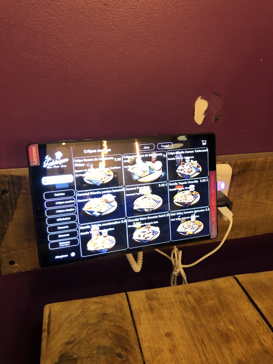 Menu La Fabrique French Cantine Tours-2
