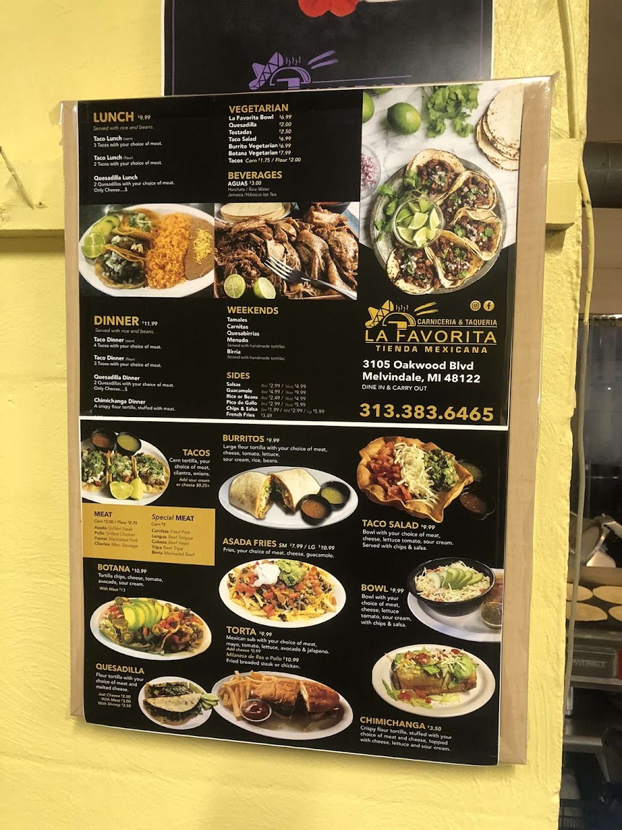 Menu La Favorita Tienda Mexicana-3