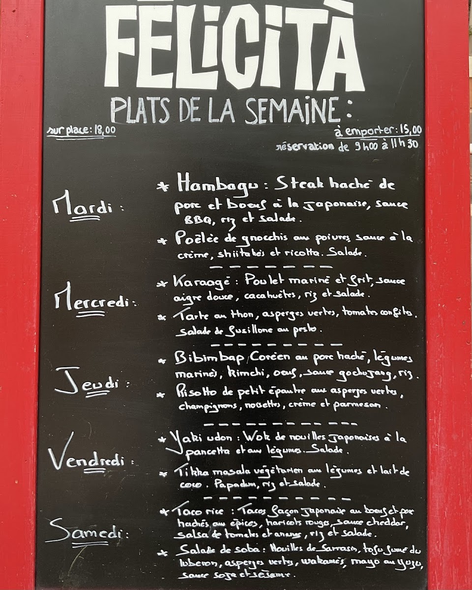 Menu La Félicità-4
