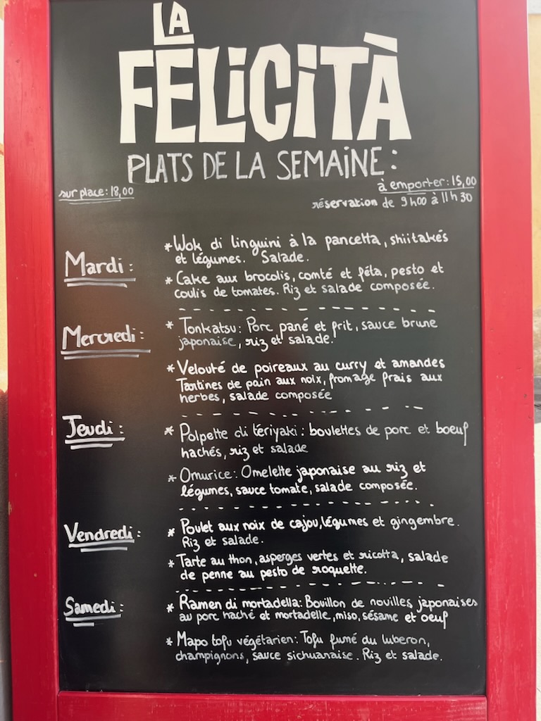 Menu La Félicità-5