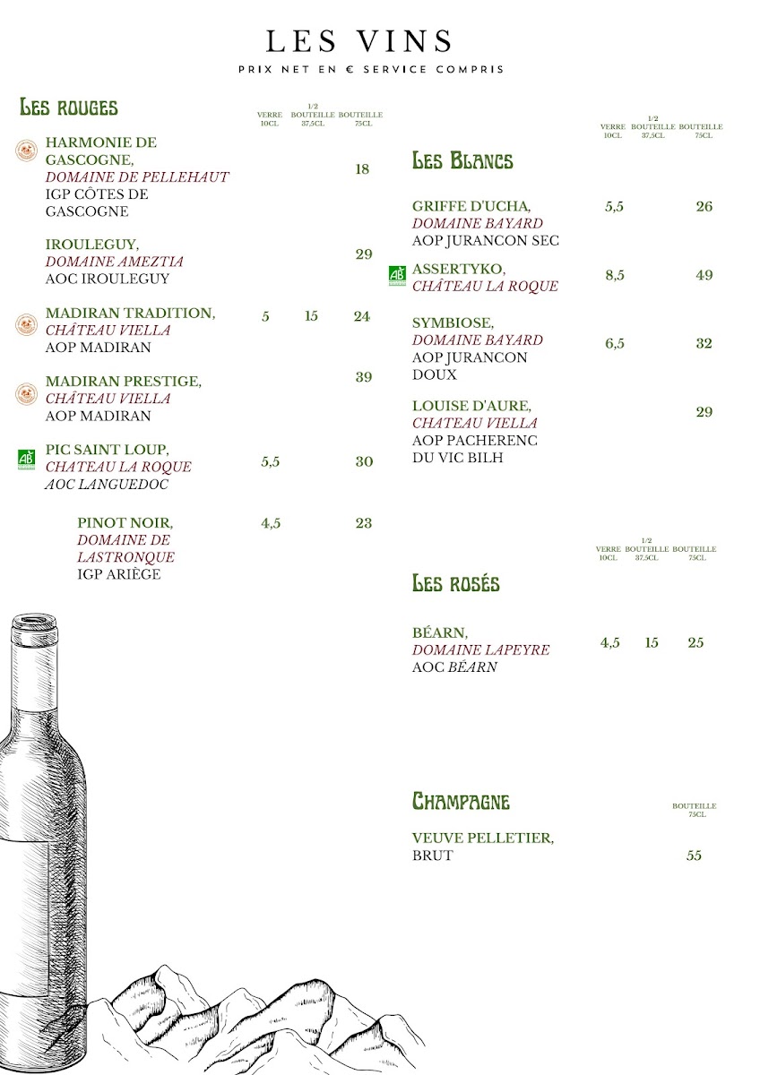 Menu La Ferme Basque-3