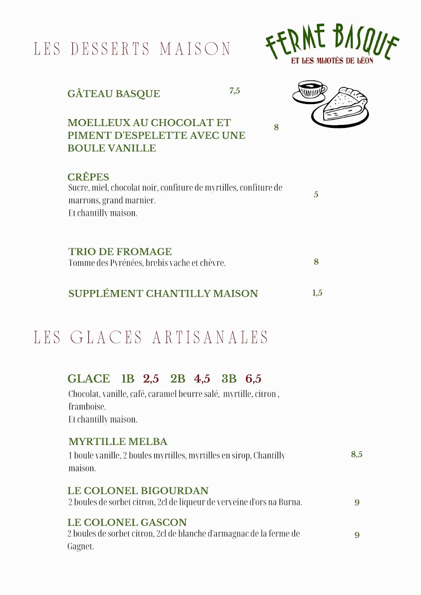 Menu La Ferme Basque-4