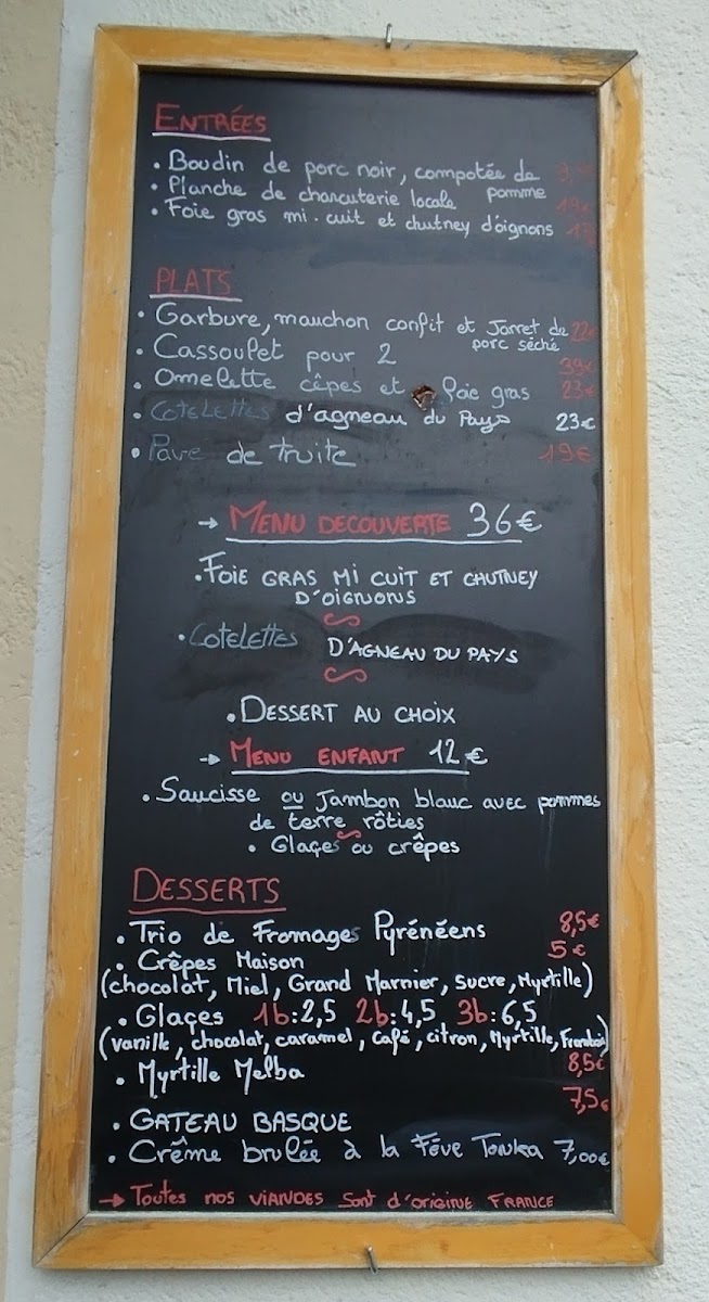 Menu La Ferme Basque-8