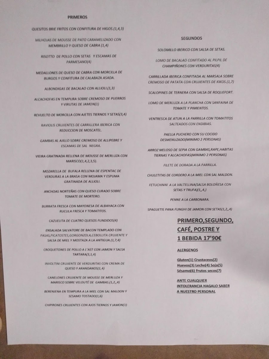Menu La Fi De La Fam-8