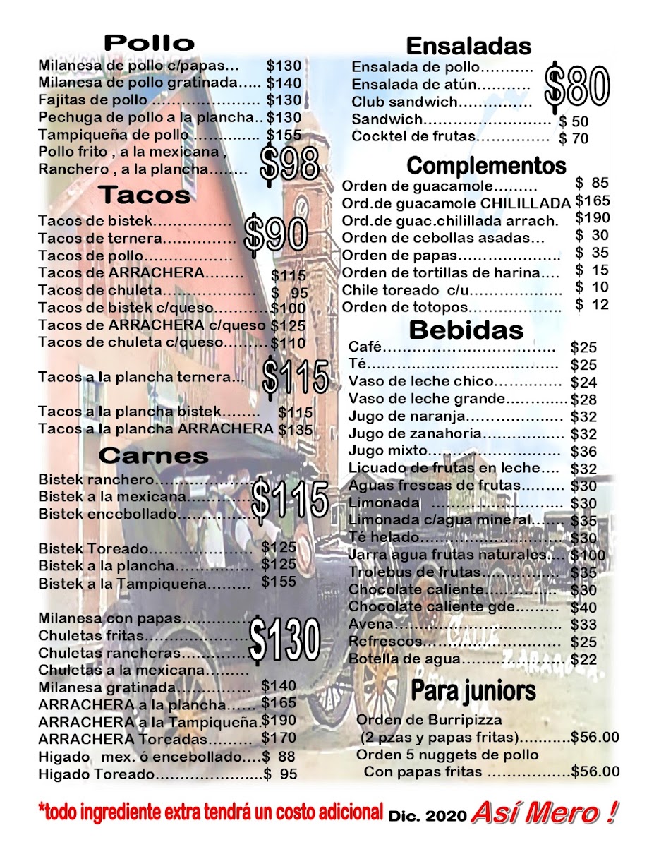 Menu La Finca De Reynosa-1