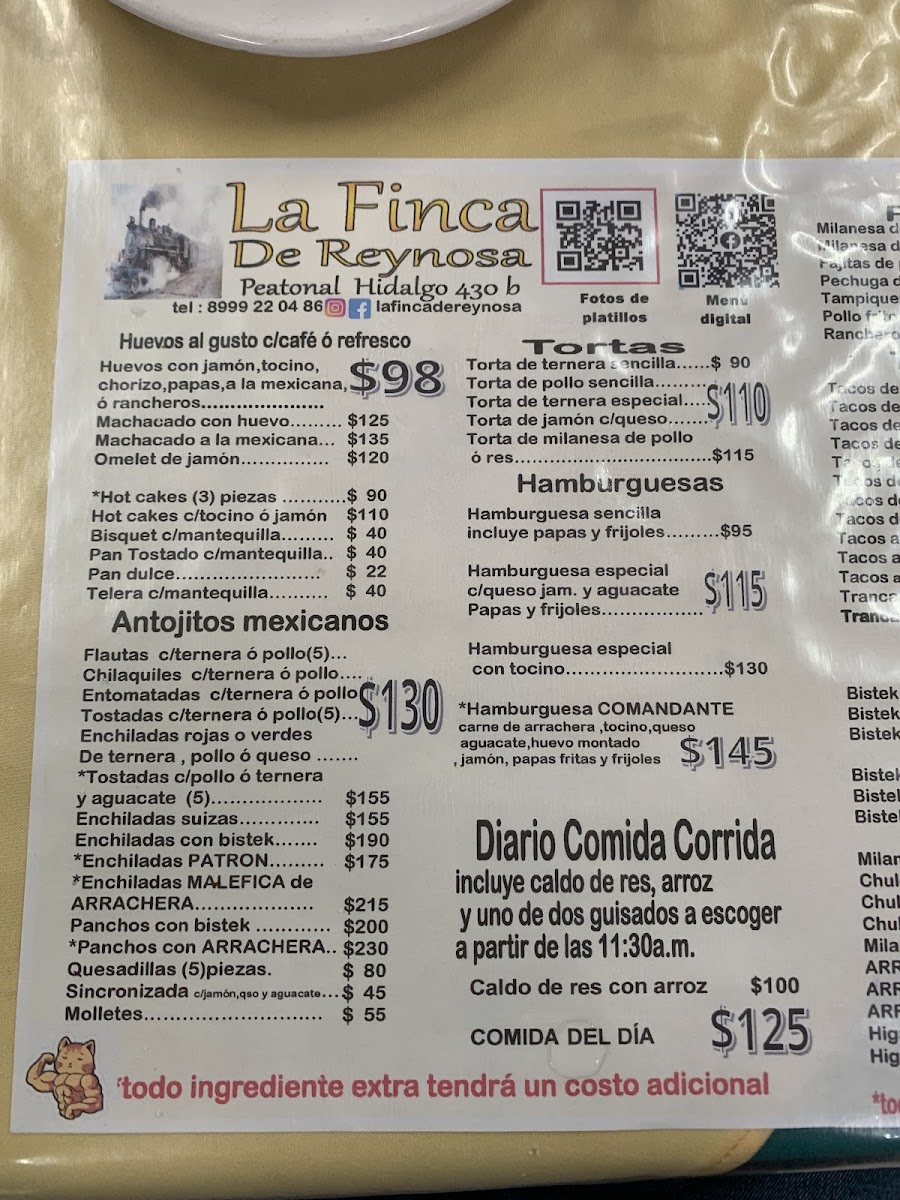 Menu La Finca De Reynosa-3