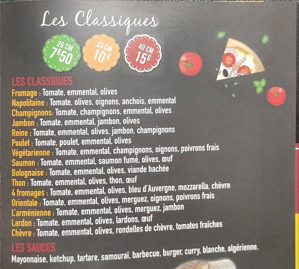Menu La Flam'stephanoise ( Pizza Au Feu De Bois ) Pizzacro-4