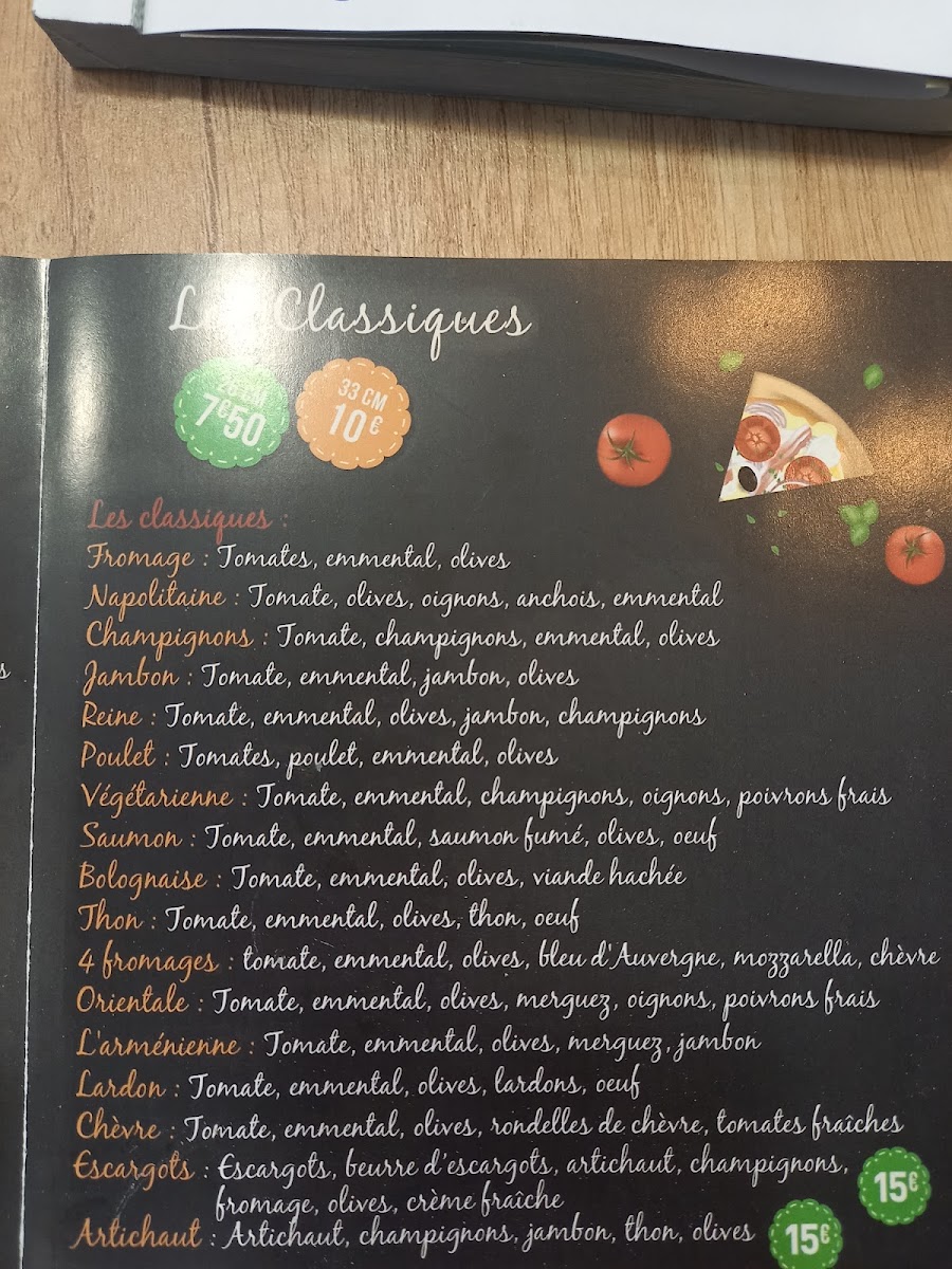 Menu La Flam'stephanoise ( Pizza Au Feu De Bois ) Pizzacro-5