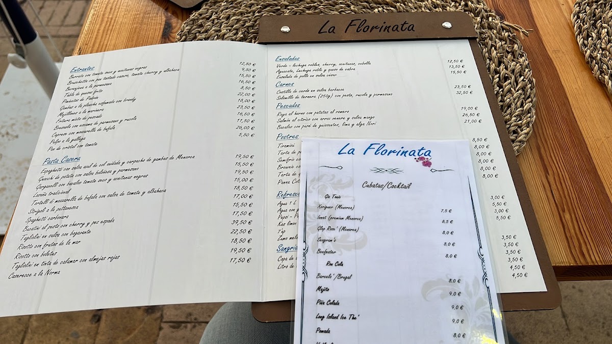 Menu La Florinata-1