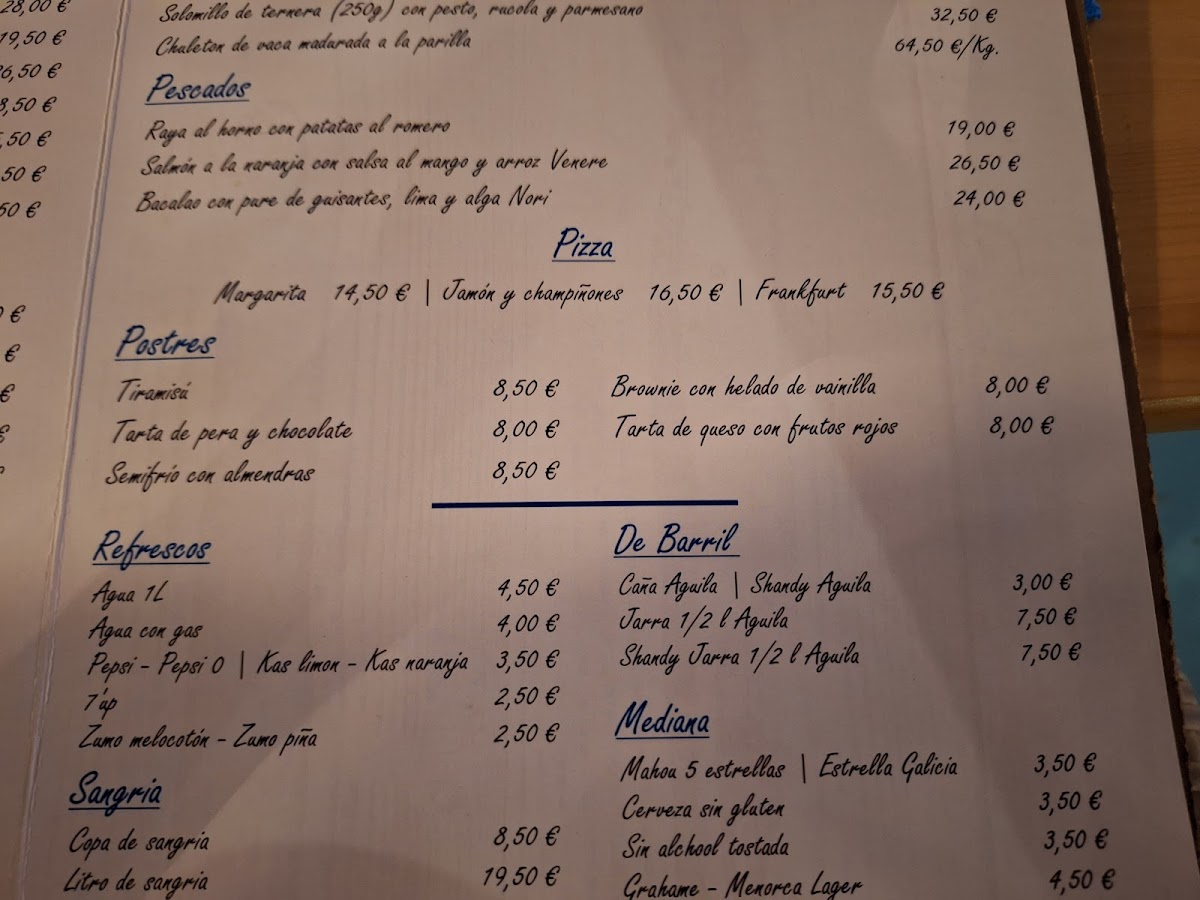 Menu La Florinata-2