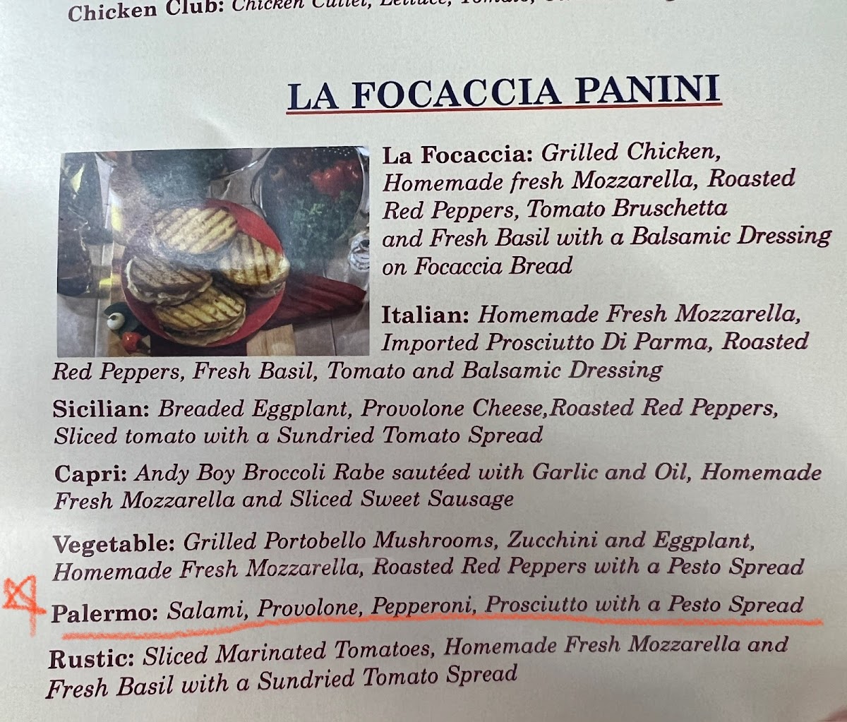 Menu La Focaccia-2