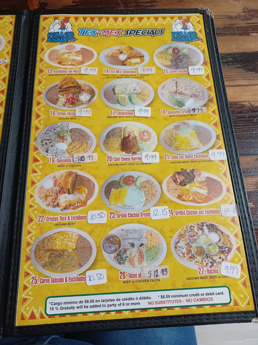 Menu La Fonda Taqueria-10