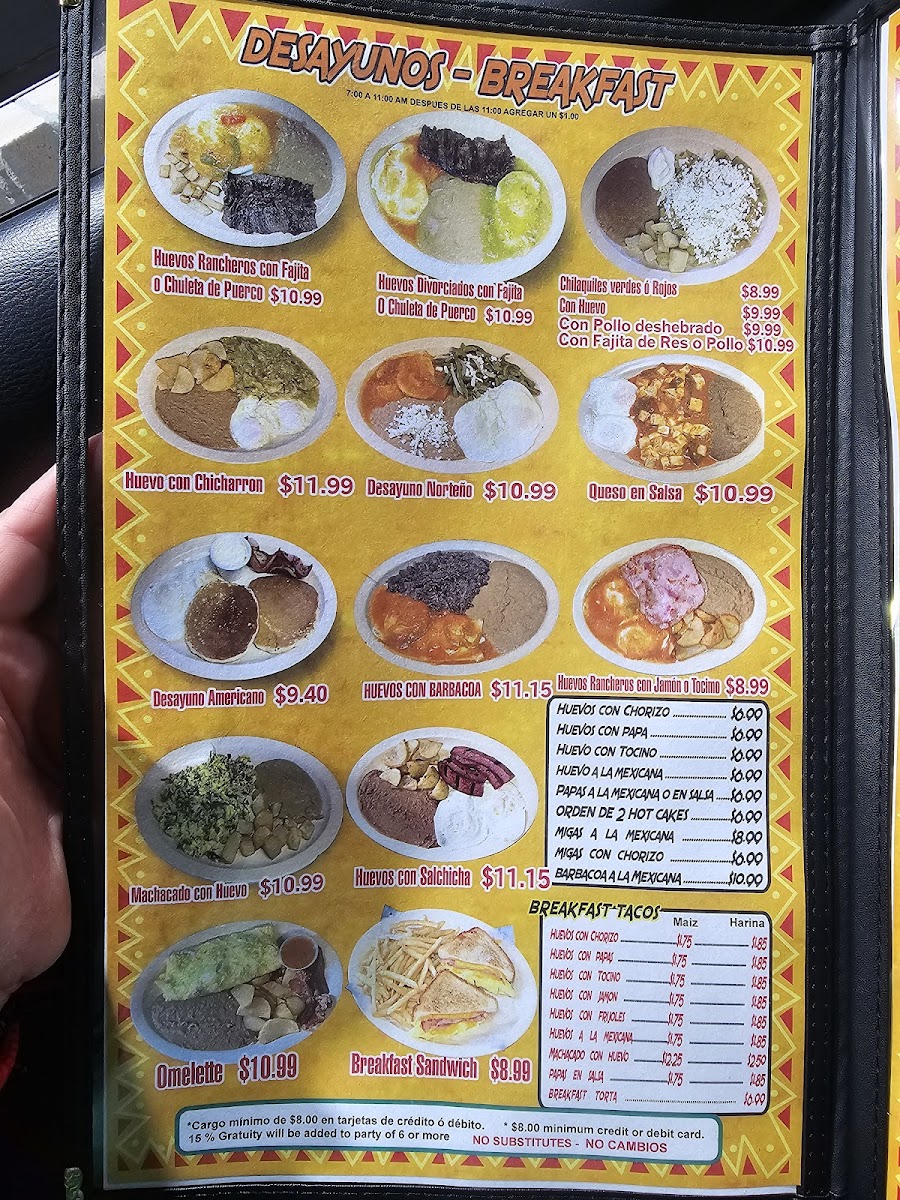 Menu La Fonda Taqueria-3