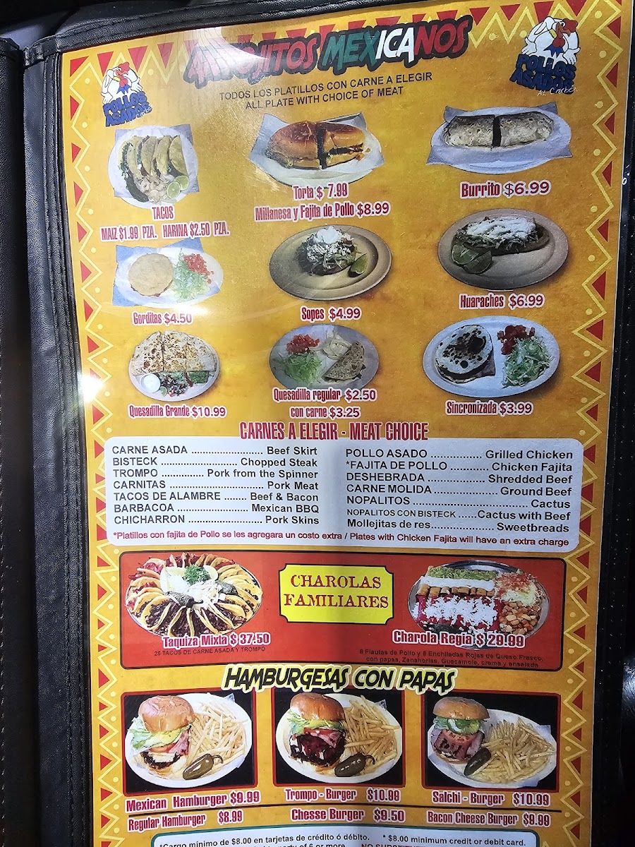 Menu La Fonda Taqueria-6