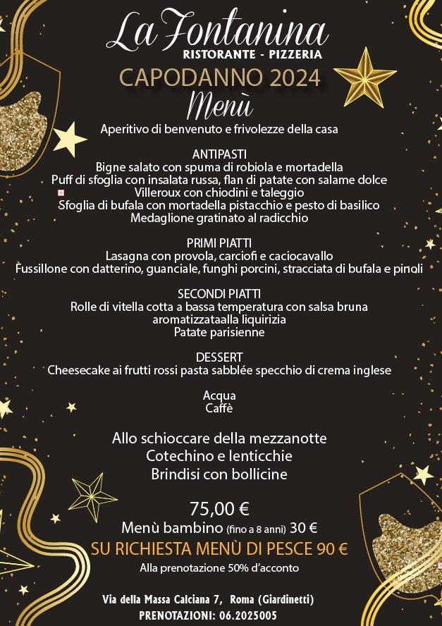 Menu La Fontanina Da Nicola-2