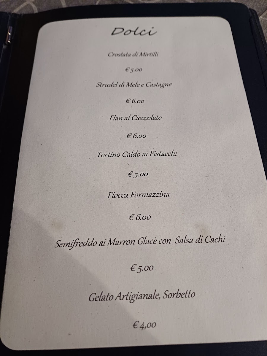 Menu La Fruetta - Ristorante E Bar-1