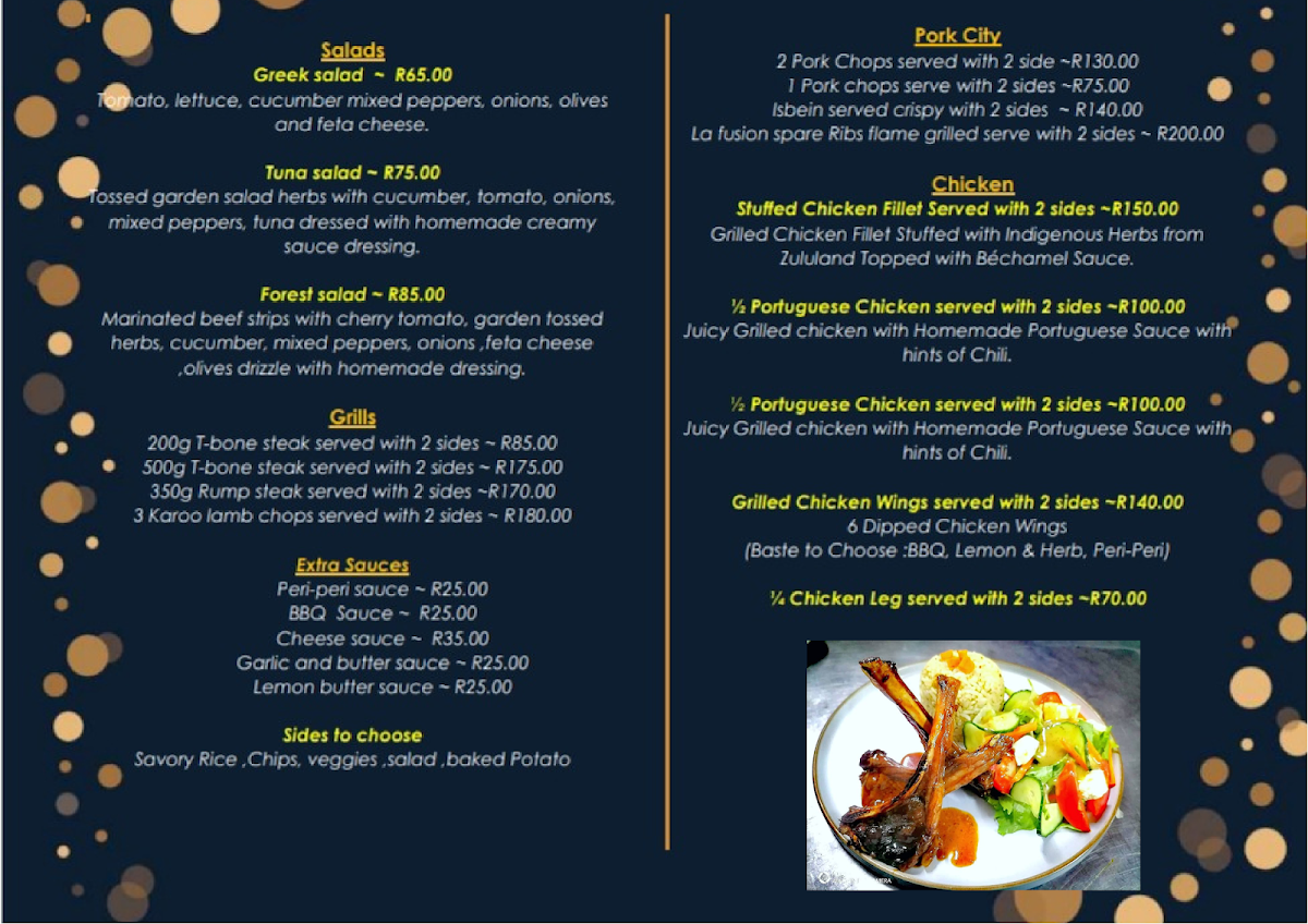 Menu La Fusion Chefs Restaurant-1