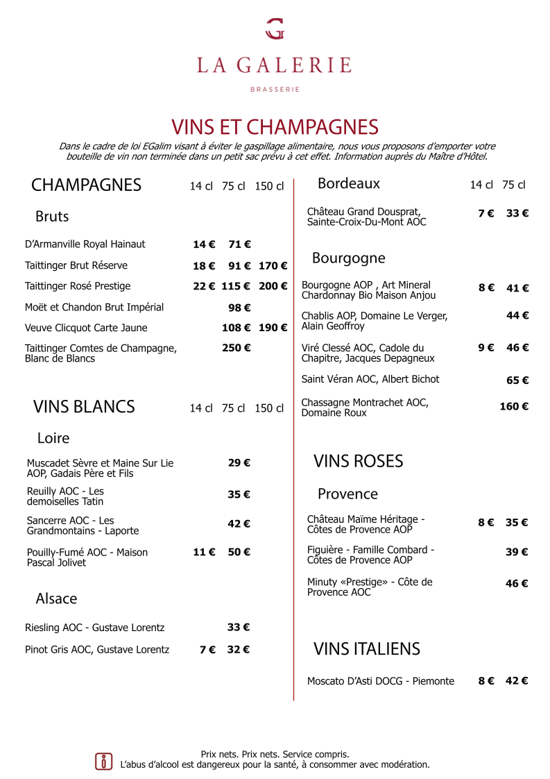 Menu La Galerie-7