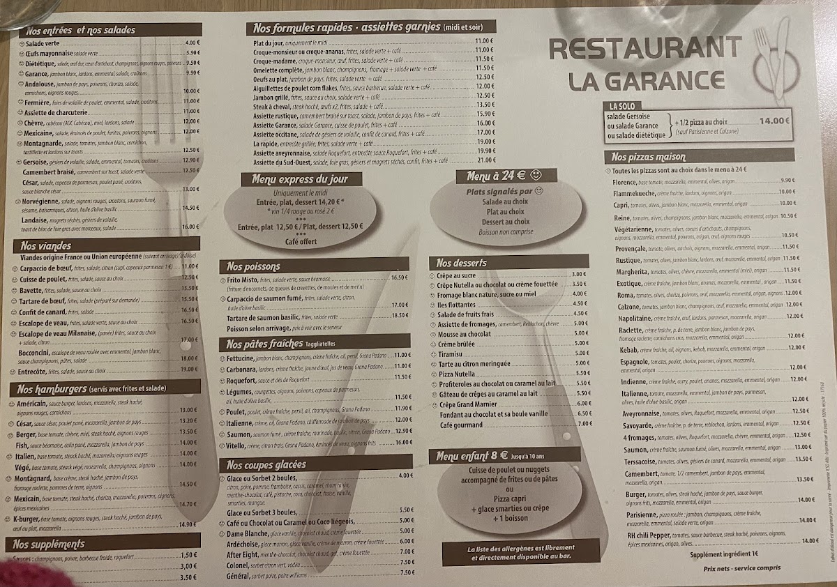 Menu La Garance-2