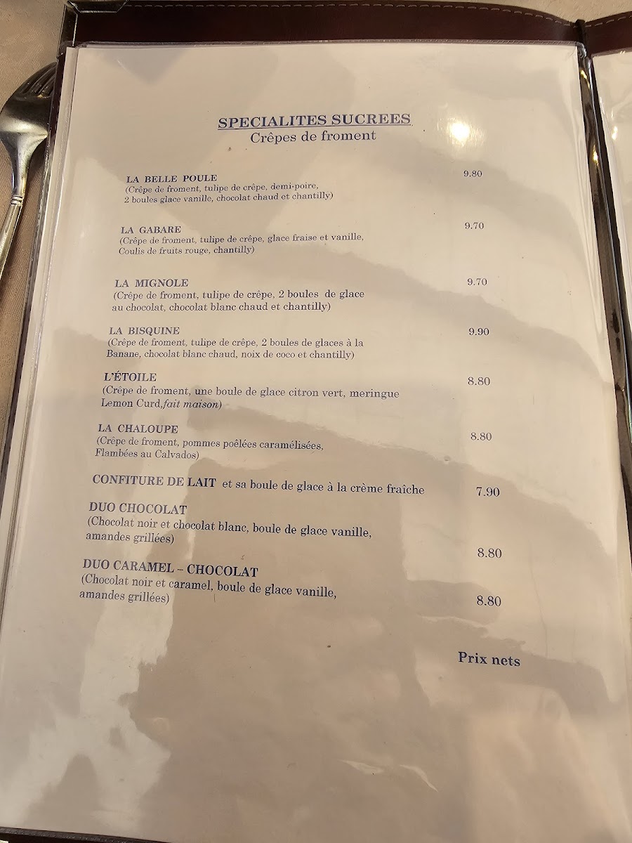Menu La Gavotte-1