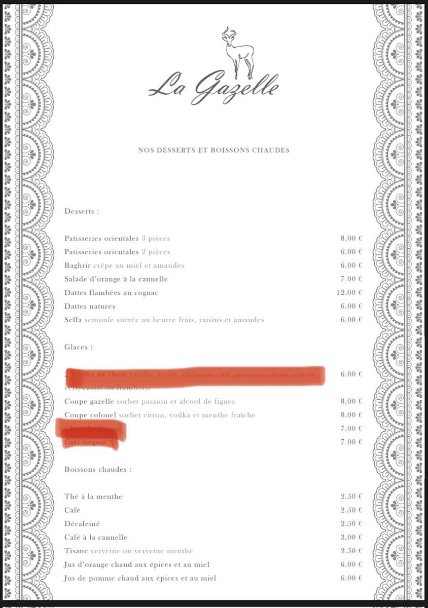 Menu La Gazelle-5