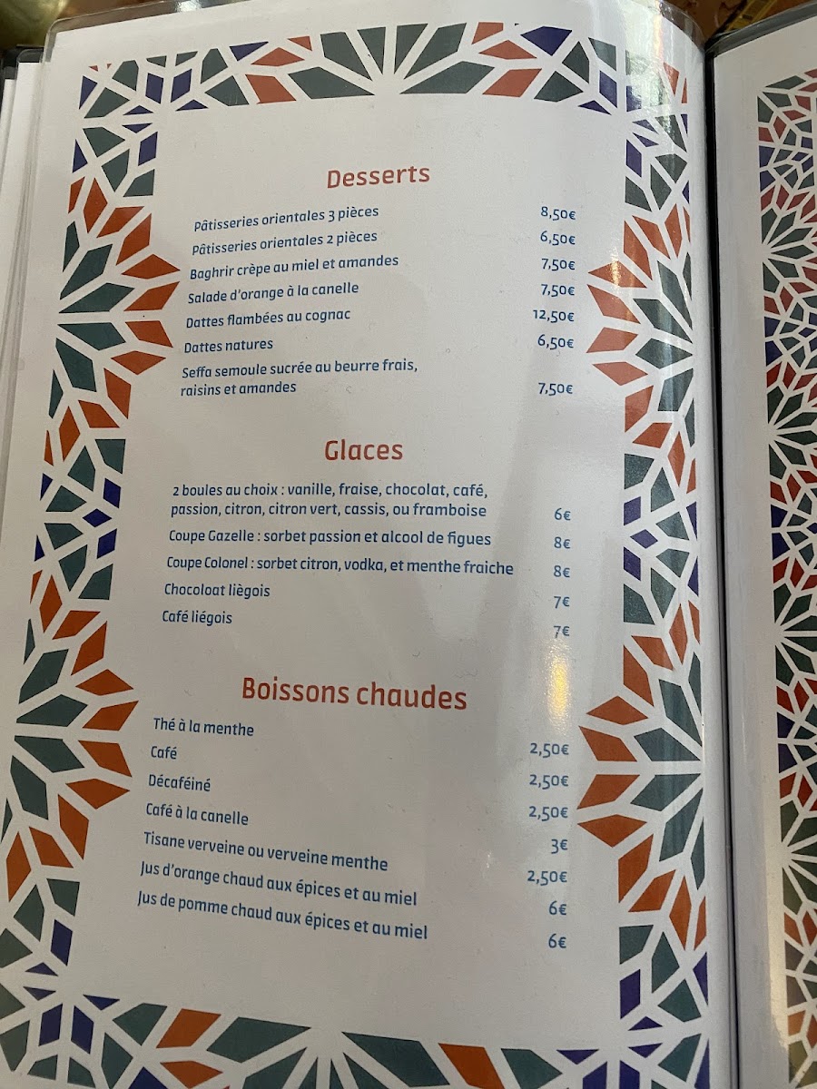 Menu La Gazelle-9