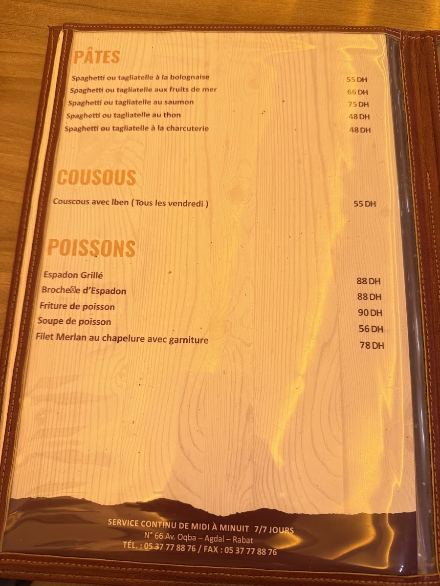 Menu La Graille-1