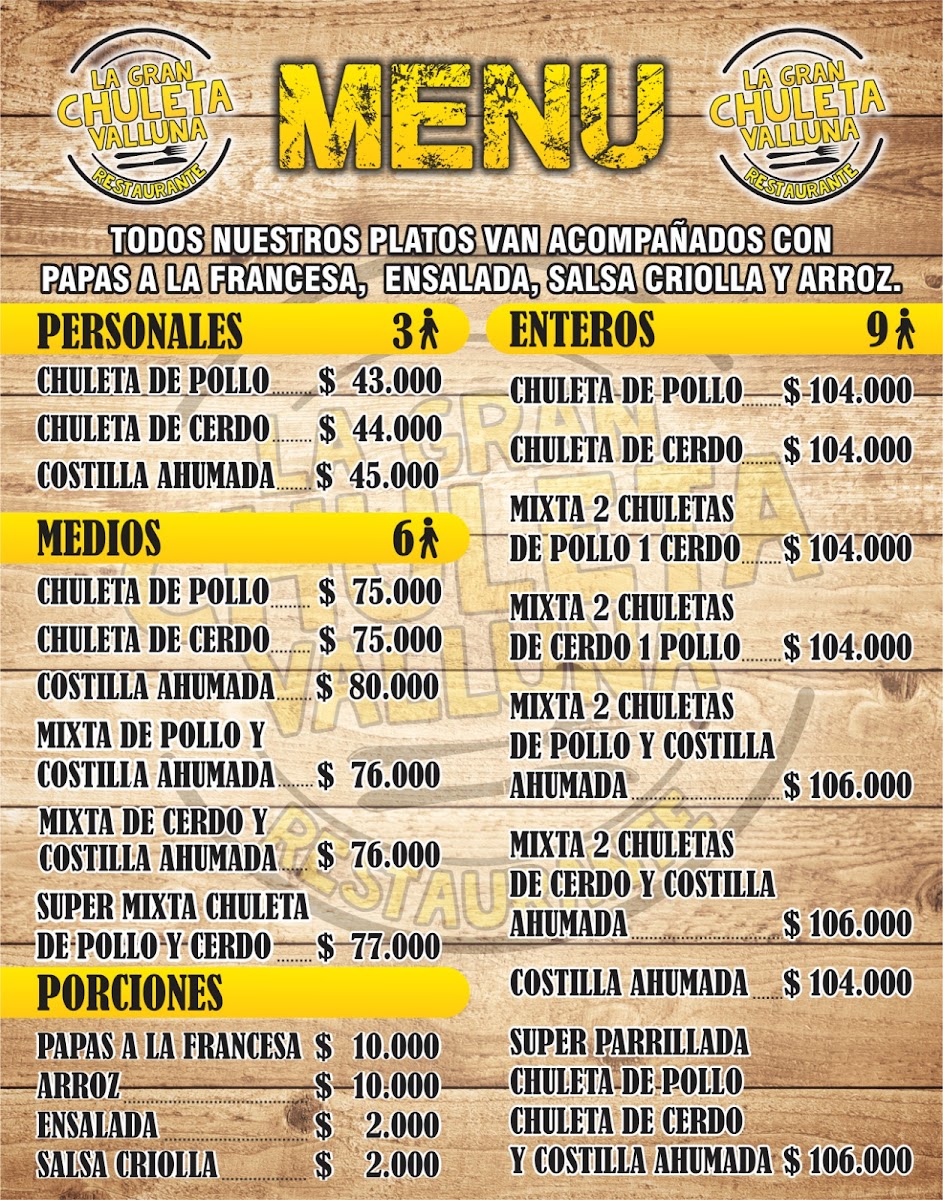 Menu La Gran Chuleta Valluna-1