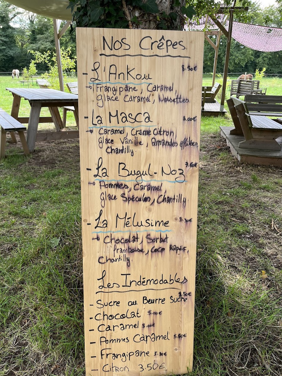 Menu La Grande Vallée Crêperie - Bar - Restaurant-2