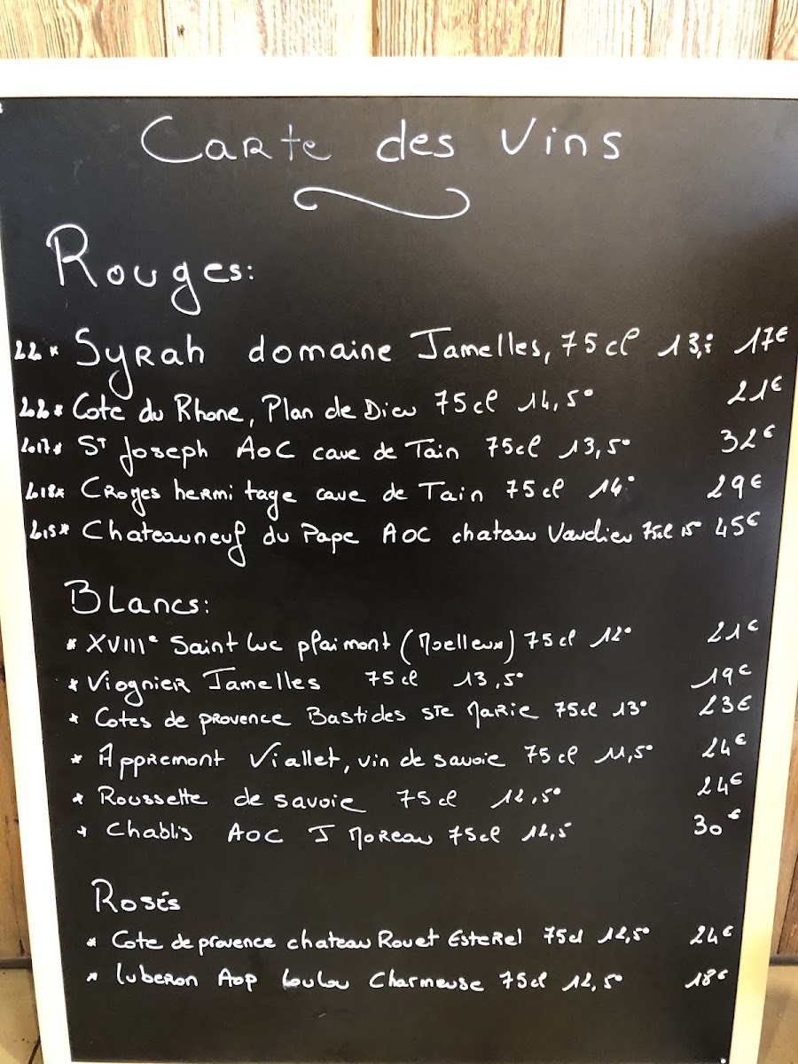 Menu La Grange Des Mélèzes-2